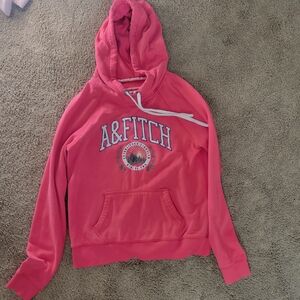 Abercrombie & Fitch Coral Hoodie Sweater